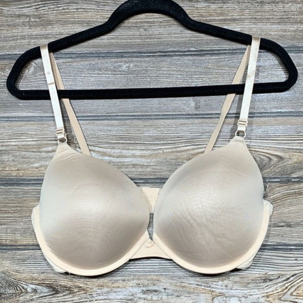 Maidenform T-Shirt Bra 5809 Womens 40D Push-up Underwire Everyday‎ Convertible